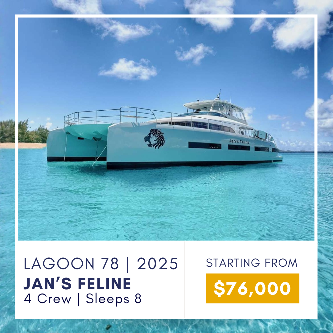 Jan's Feline yacht with Horizon Luxury Crewed