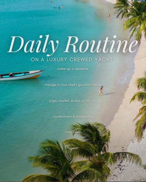 The best day ever, everyday!✨ Plan your dream luxury crewed vacation with Kayleigh our luxury crewed yacht specialist!👇

📧crewed@horizonyachtcharters.com
🧑‍💻horizonyachtcharters.com/crewed

#horizonluxurycrewed #horizonyachtcharters #vacation #yachtcharter #belowdeck #bvi #caribbean #luxuryvacation #travelgoals #bucketlist